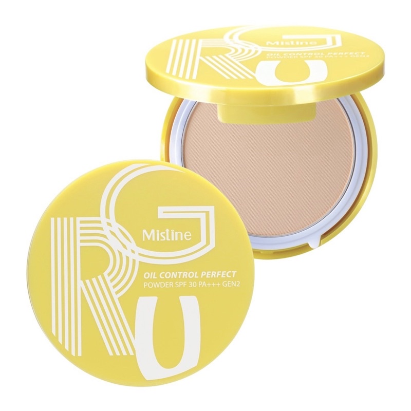 Mistine Powder Puff Gru Gentu Waterproof Sweat-Proof Oil Control ...