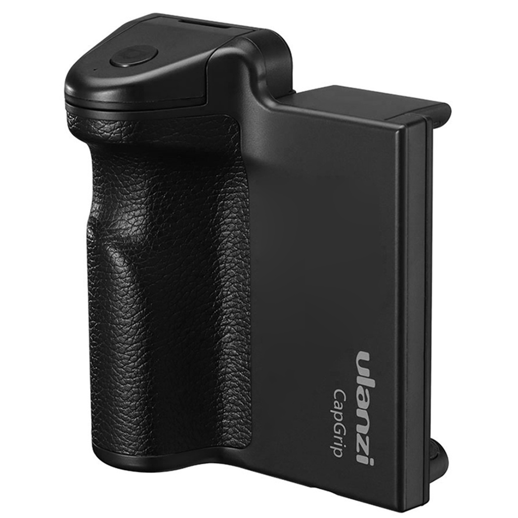 CapGrip 3 in 1 Phone Selfie Booster Handle Anti-shake Remote Control with PU Grip for Mobile Photography Compatible