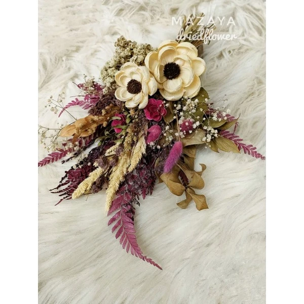 hand buket - buket wedding/prewedding kode mzy0307 - Gambar 2