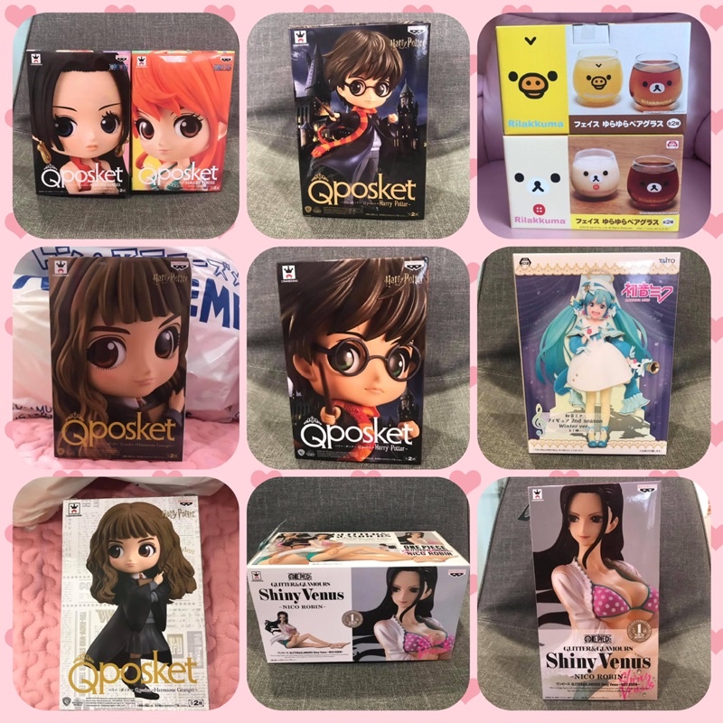 Figurine - Qposket Harry Potter Hermione Granger Shiny Venus Niko Robin ...