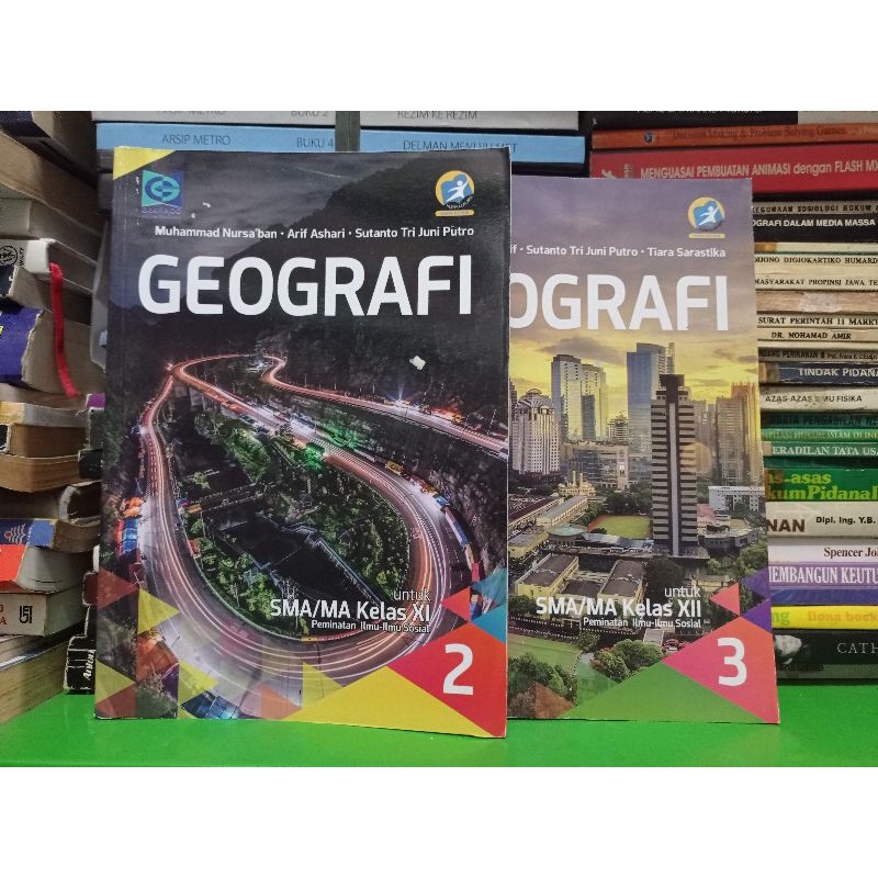 New ori Geography Book For High School xi xii GRAFINDO Shopee Singapore
