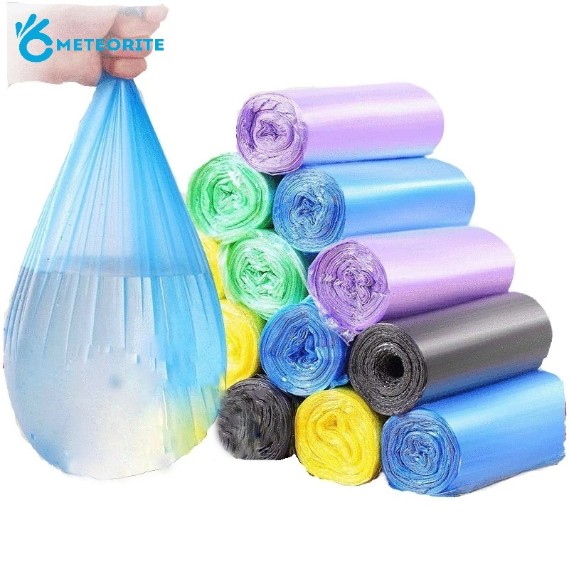 1Roll Random Color Disposable Plastic Garbage Bag/ Portable Baby Diaper ...