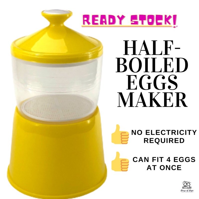 Full Size For 4 Half Boiled Eggs, Egg Boiler, Half Boiled Egg Container
