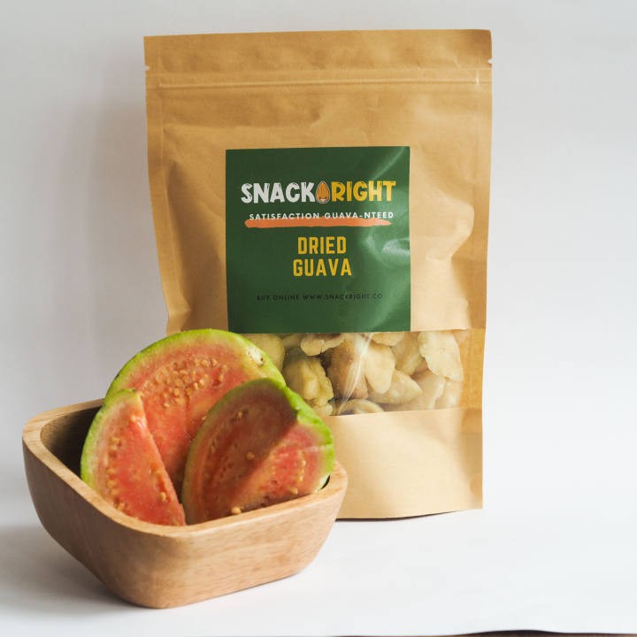 Snackright Dried Guava 100g & 250g (Sweet and Refreshing) | Shopee ...
