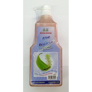 Licin-licin Aloe & Tea Tree Body Shampoo Crystal Aloe Vera and Tea Tree ...