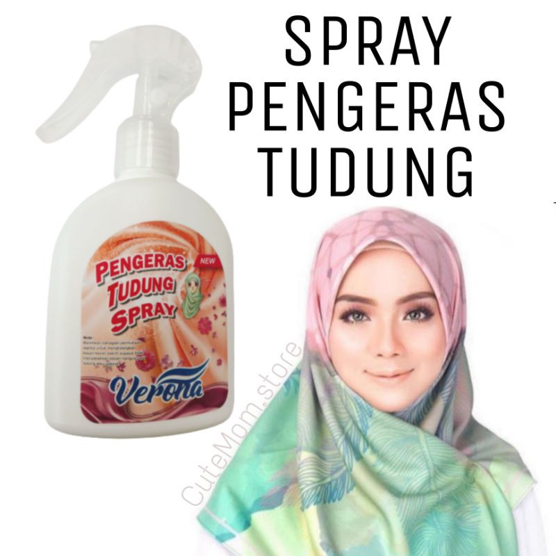 Spray Pengeras Tudung Bawal Satin Shawl / Hijab Spray / Awning Starch