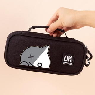 Cute Pencil Case Multilayer Anime Cartoon BTS Pencil Case Pen Bag Boys  Girls Student Creative Stationery Large Capacity Pencil Box