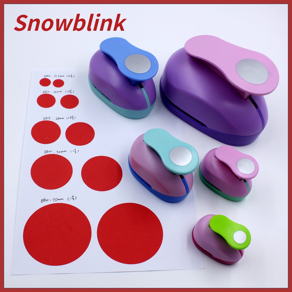 Circle Punch Circle Cutter Paper Cutter Circle Round Paper Craft Hole Punch Tool Card DIY