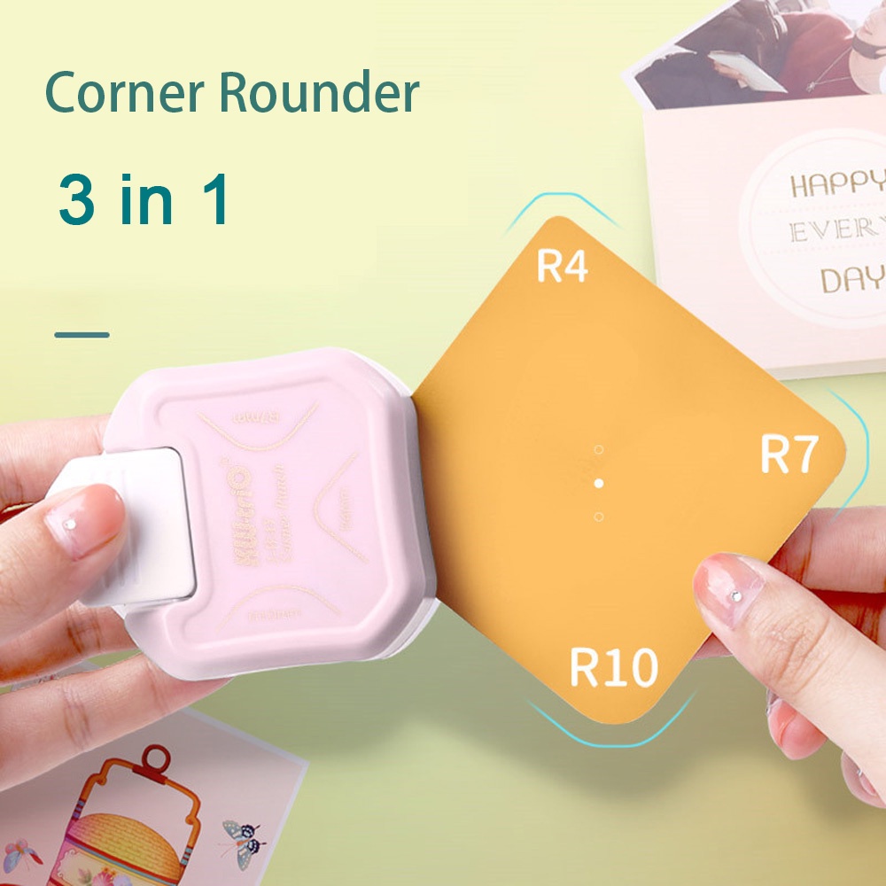 3 In 1 R4 R7 R10 Paper Cutters Plastic Punching Machine Diy Card Paper ...