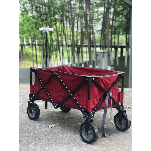 ULINE Outdoor Wagon Collapsible Trolley Utility Heavy Duty Cart