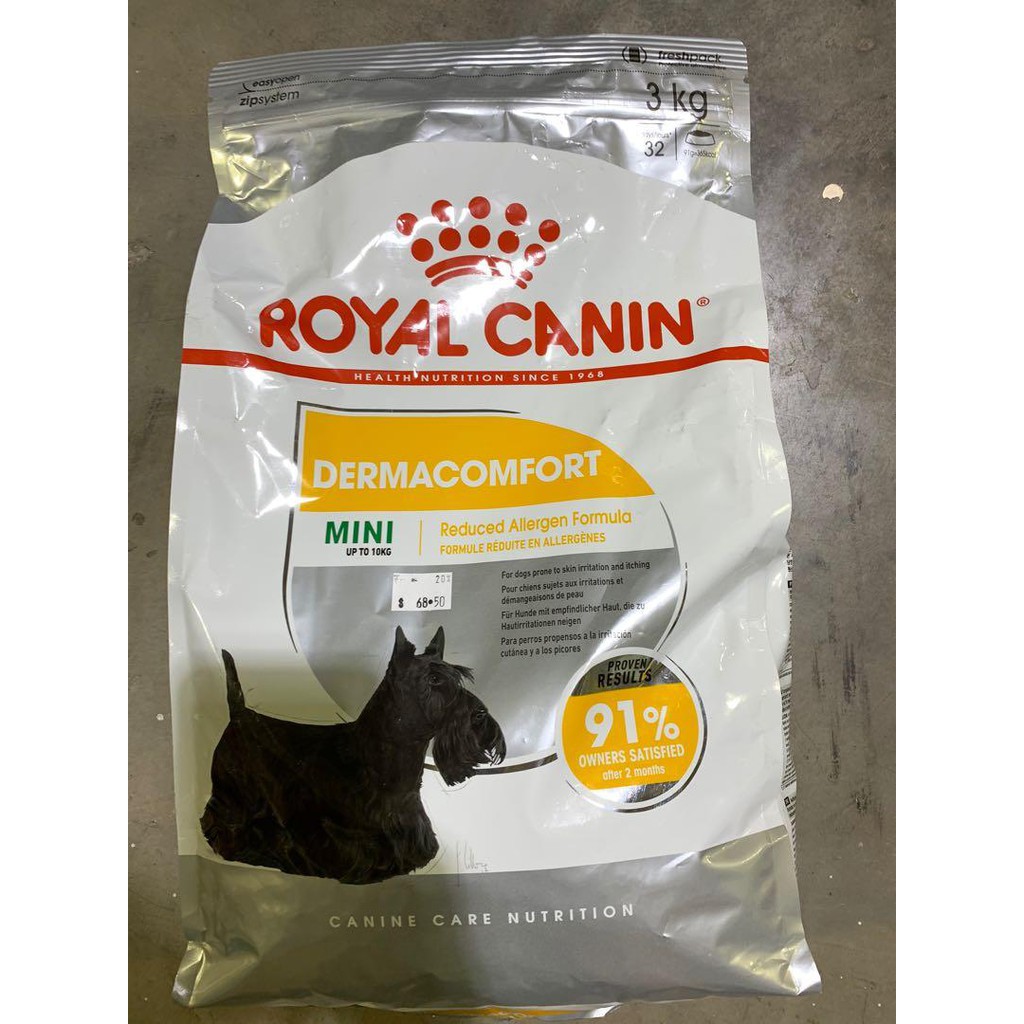 Dermacomfort mini royal clearance canin