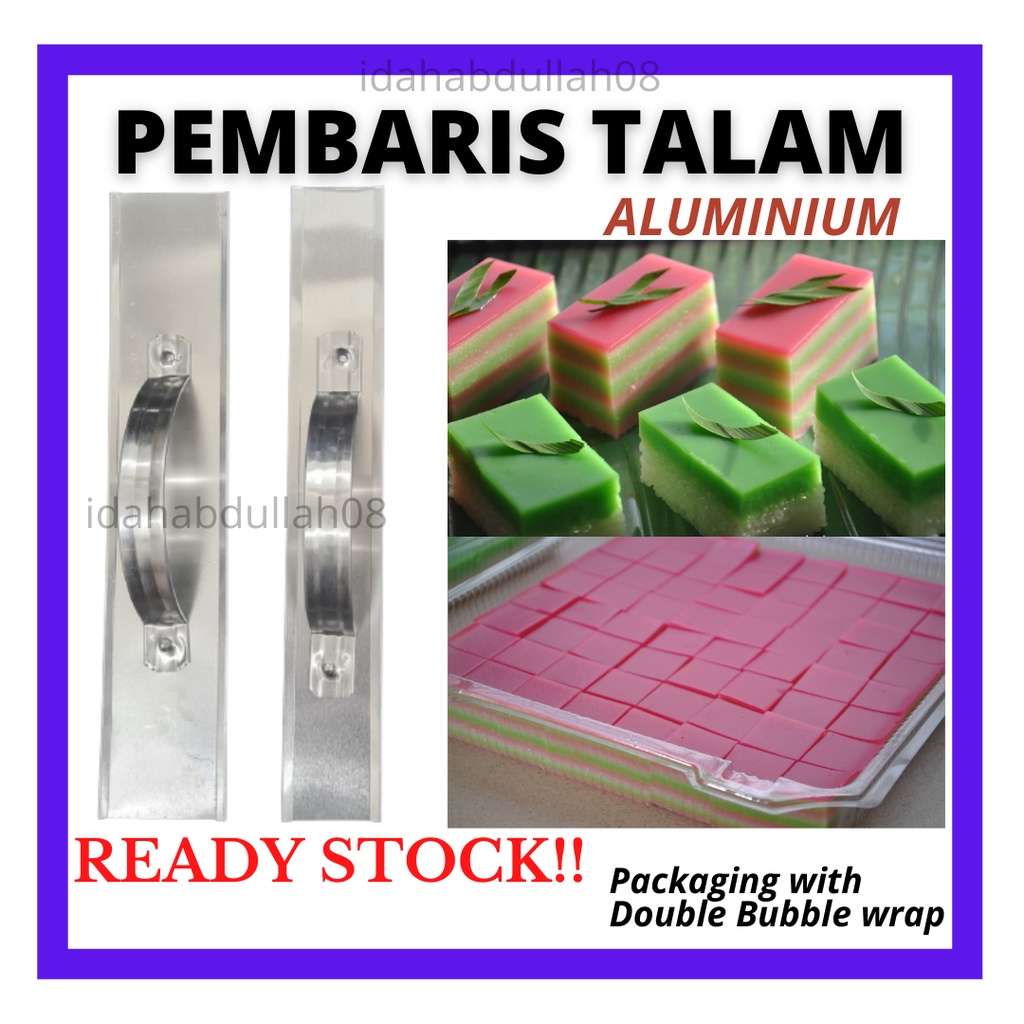 Kuih talam Cake Cutter Layer Cake Cutter ruler set 2.5cm 3.0cm 5.0cm