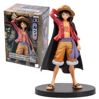 Anime One Piece Luffy's action Figure Toy Straw Hat Flag Pirate Toys Gift