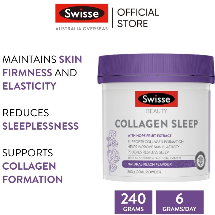 Swisse Beauty Collagen Sleep 240g Oral Powder | Shopee Singapore