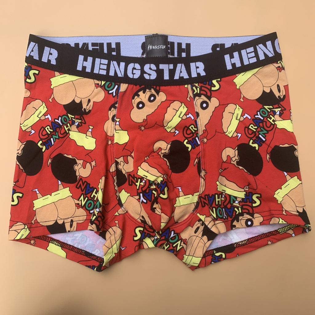 Japanese Tide Boxer Printing Cartoon Animation Briefs Doraemon Crayon