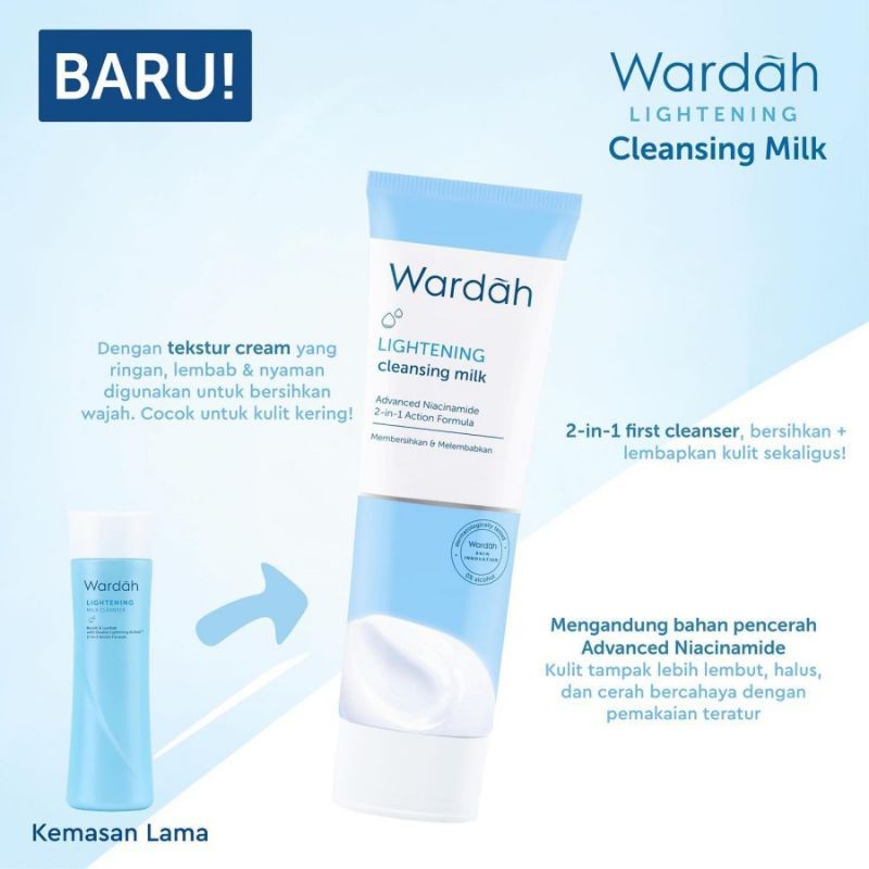 Wardah cleansing milk discount