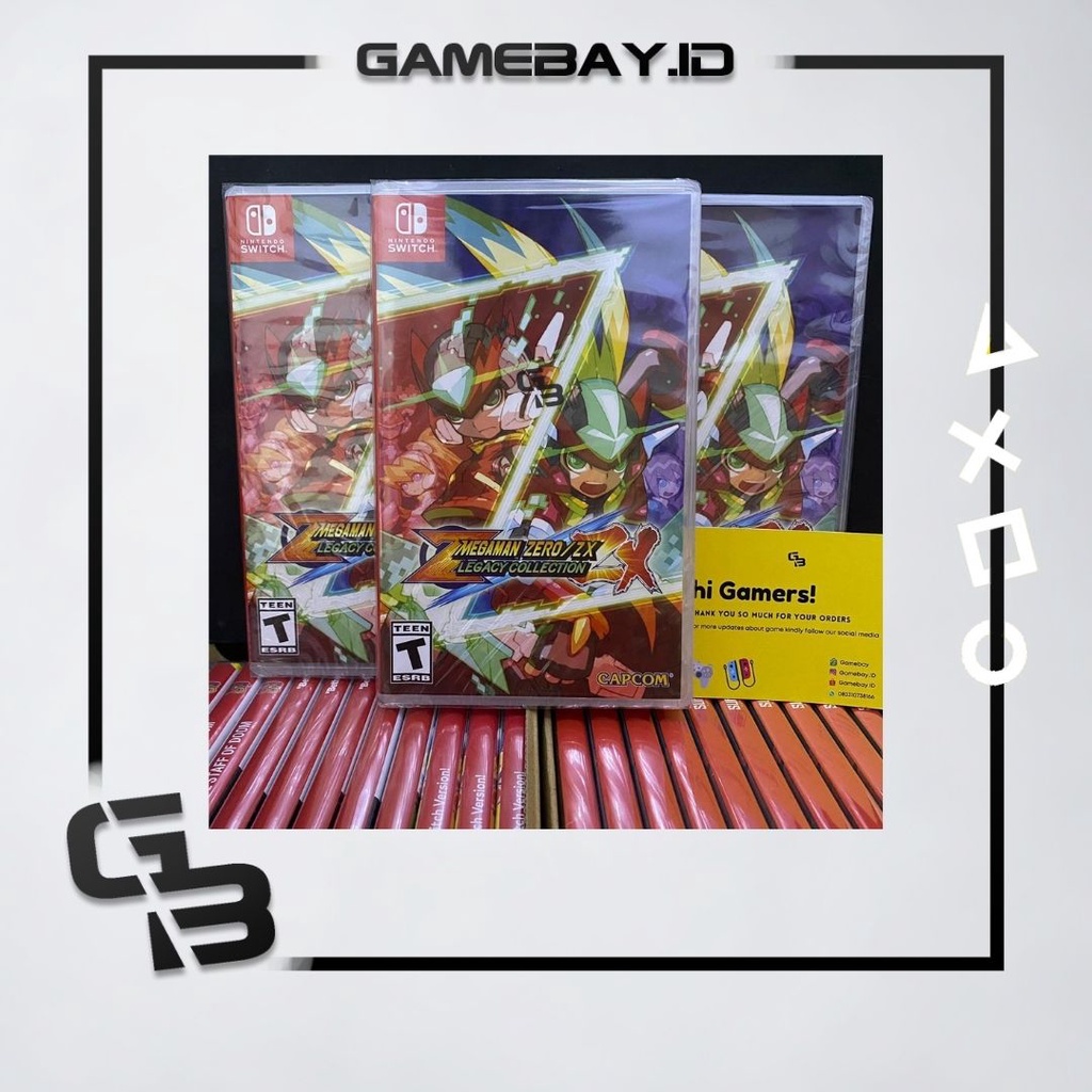 Nintendo Switch Mega Man Zero Zx Legacy Collection/ Megaman/ | Shopee ...