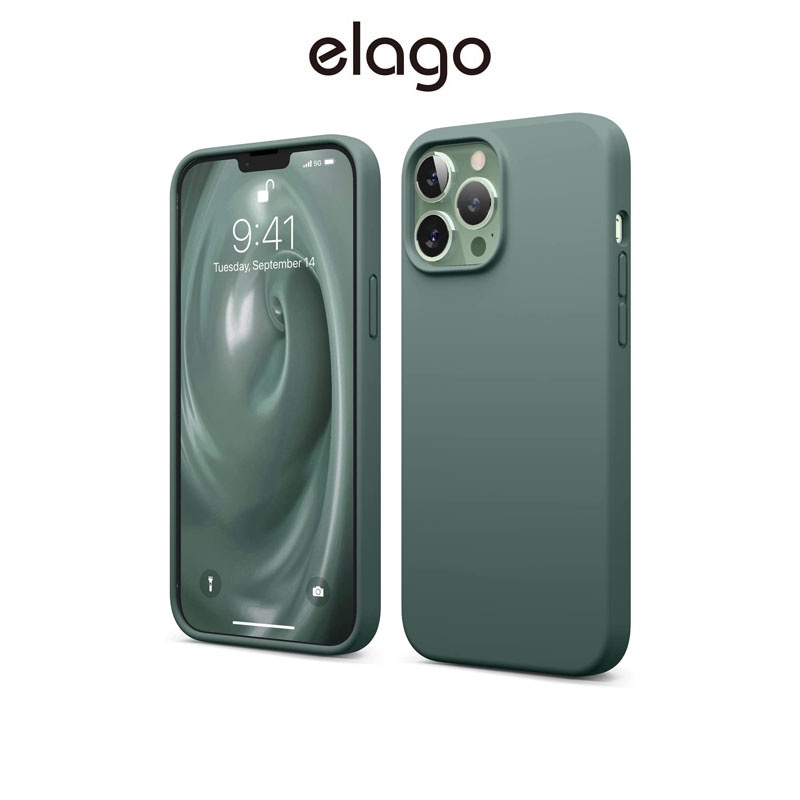 Elago Liquid Silicone Case Compatible With IP 13 Pro Max Case, Full ...