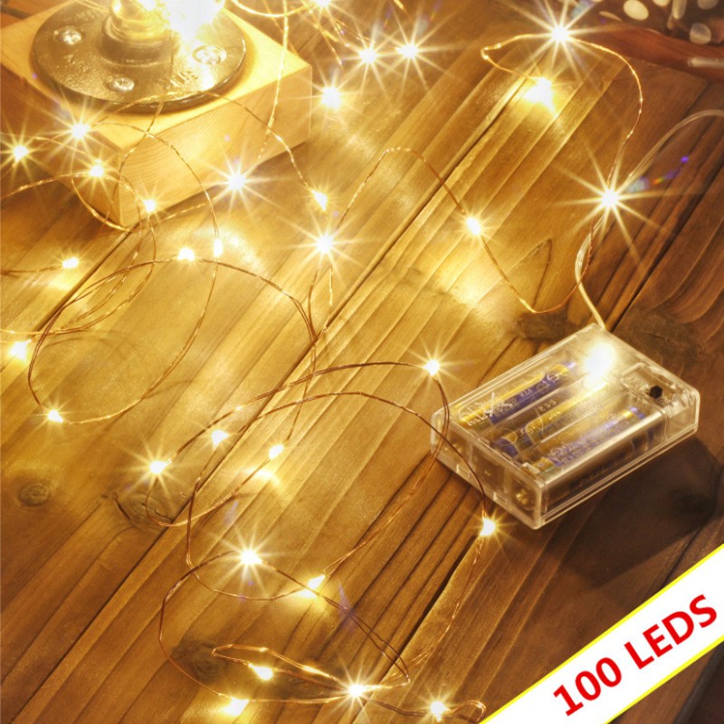 2M 10M Strip Light Led String Light AA battery Christmas Light For ...