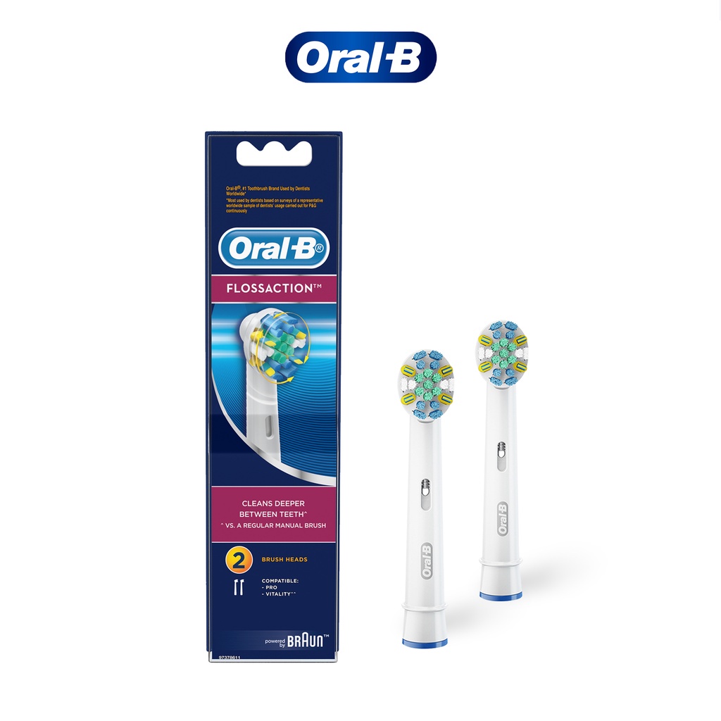 OralB Floss Action Power/Precision Clean/ Cross Action Brush Refill