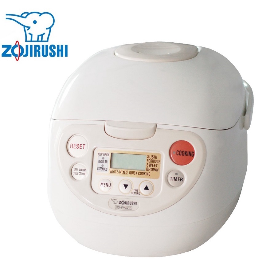 Zojirushi Fuzzy Logic Rice Cooker/Warmer 1.0L / 1.8L NSWAQ10 / NSWAQ18 (White