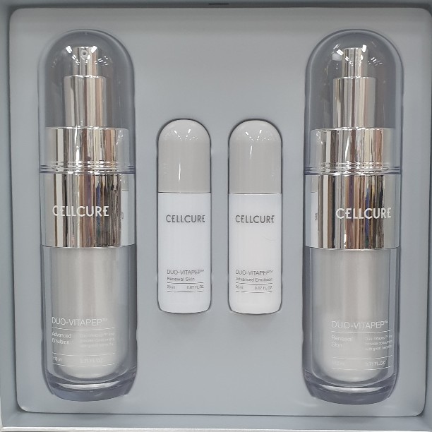 Celltrion Skincure DUO VITAPEP Skin Care Set, Skin 110ml+Emulsion