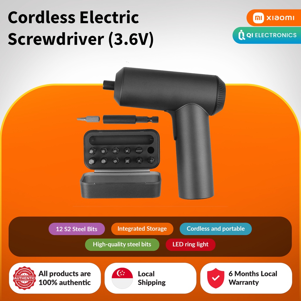 Xiaomi Mi Cordless Electric Screwdriver (3.6V)