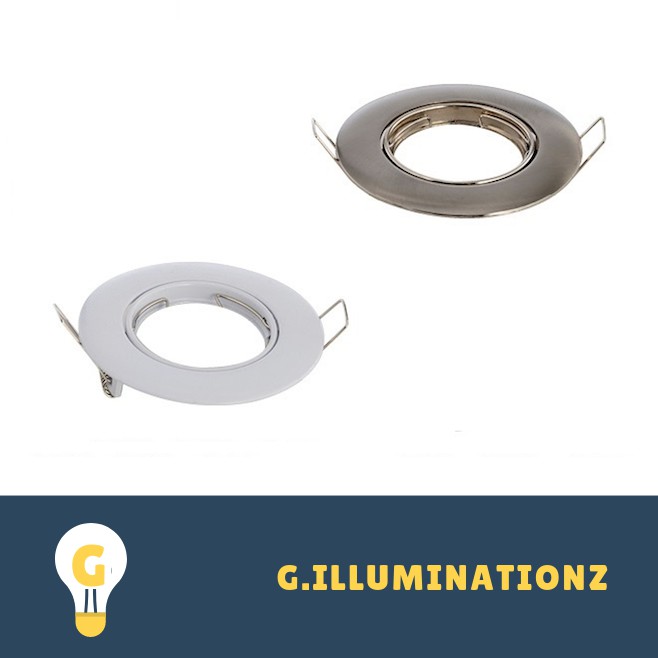 Single GU10 Eyeball Casing / Recessed LED Spot Light / Recessed ...