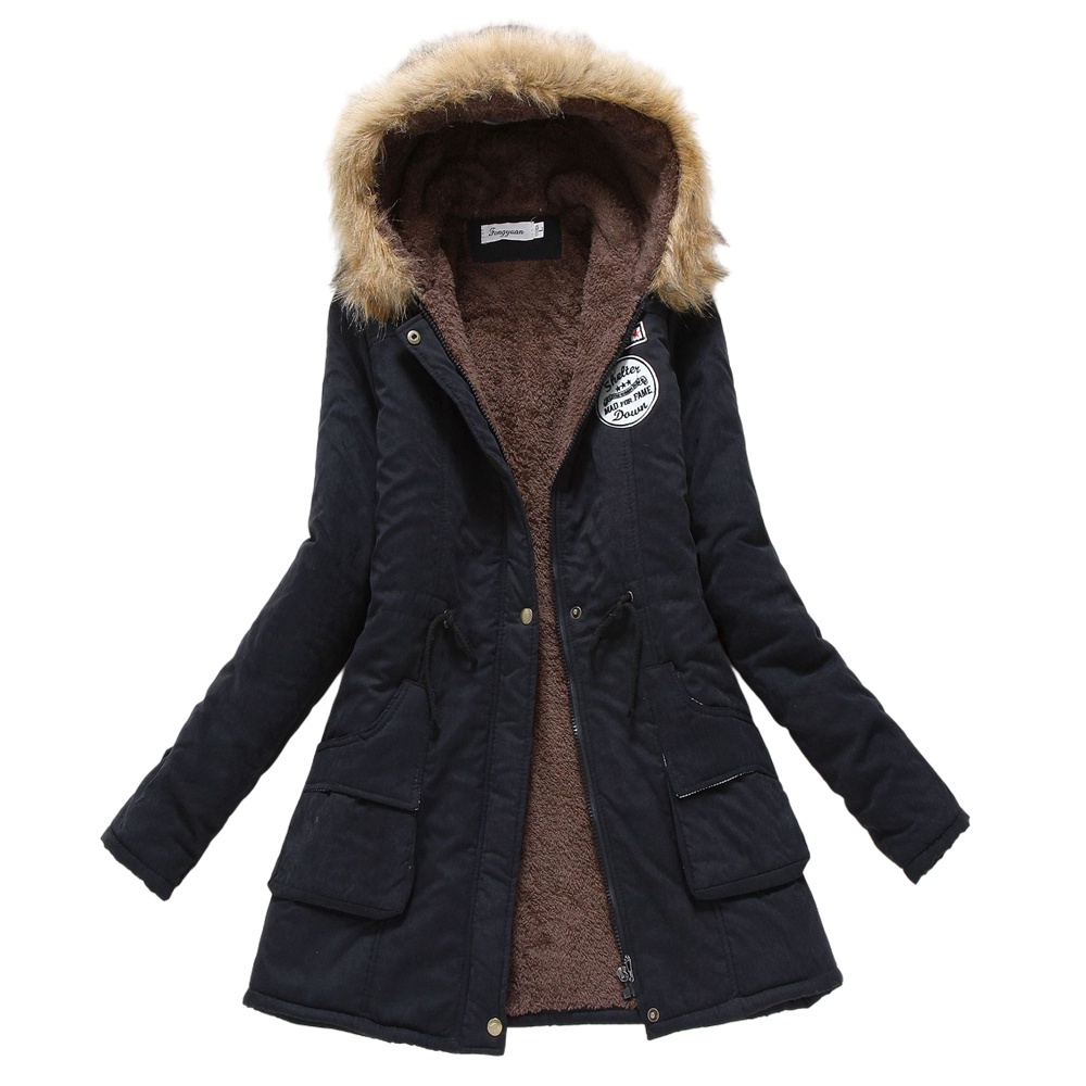 Warm clearance parka coat