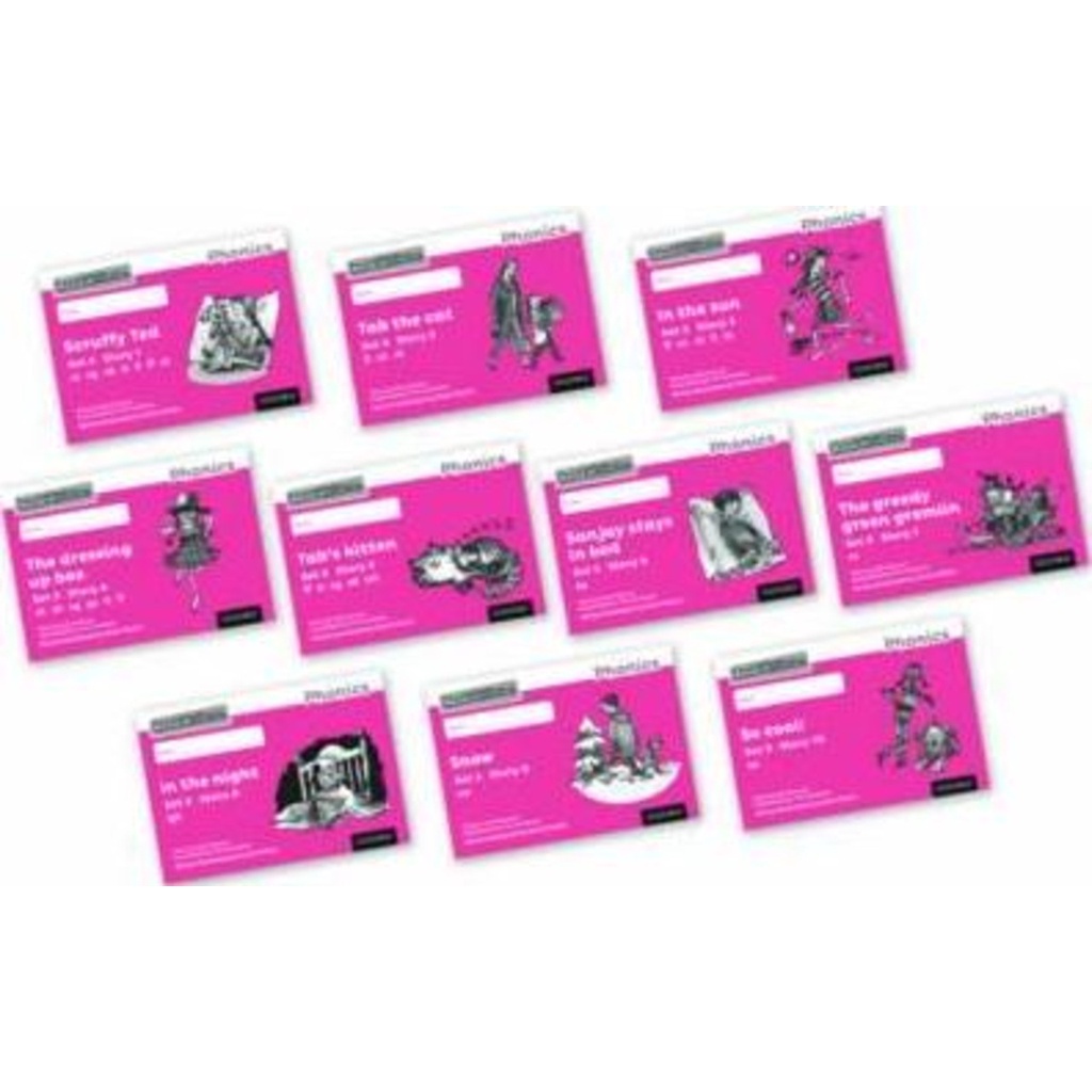 Read Write Inc. Phonics: Black and White Pink Set 3 Storybooks Mixed ...