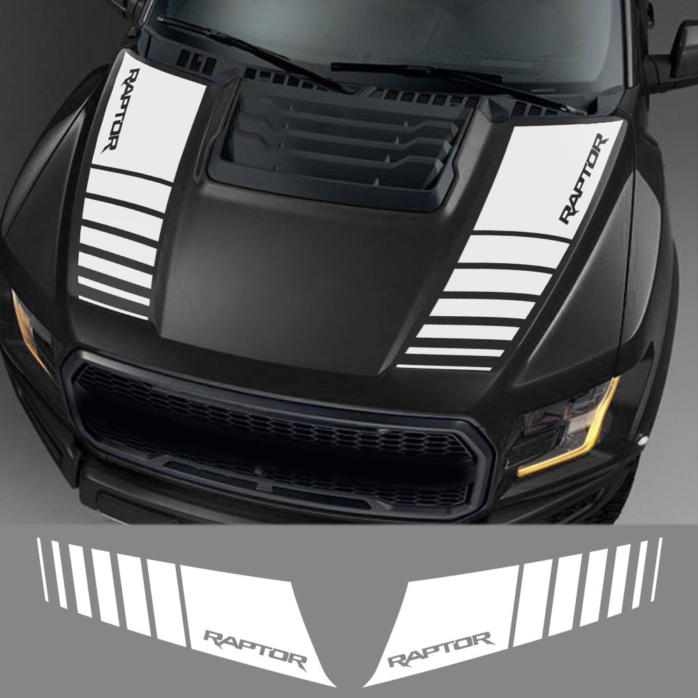 Car Hood Cover Graphic Ford Ranger Raptor Vinyl Car Stickers for F150 F ...