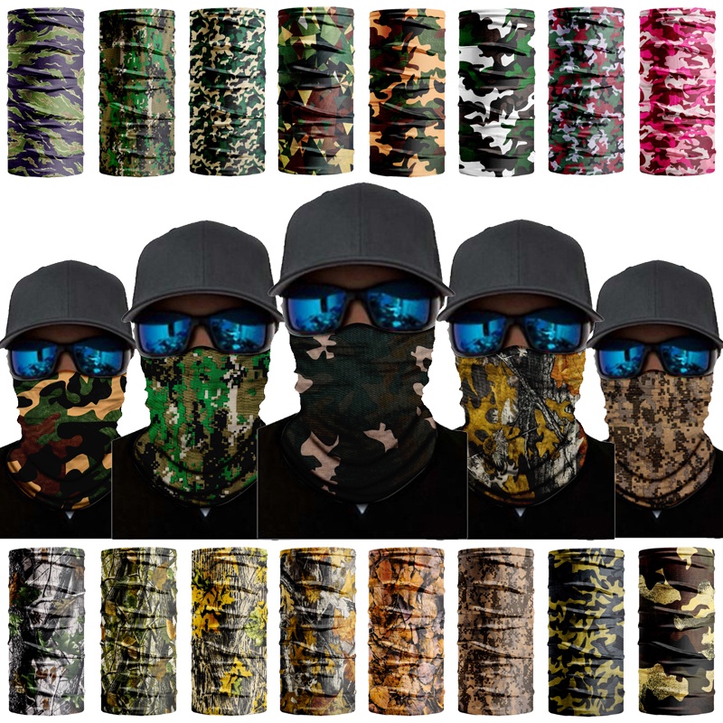 Bigfoot - All Camouflage Series Bandana Buff Scarf Mask for Cycling ...