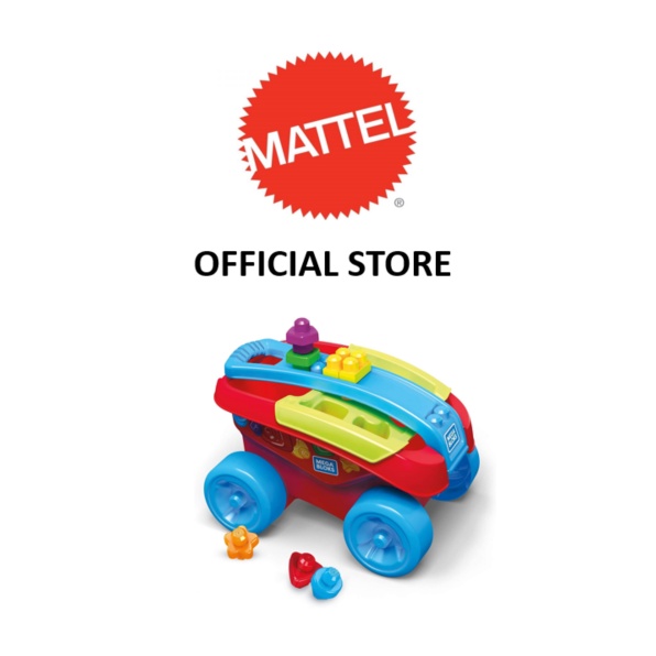 Mega Bloks Building Basics Shape Sorting Wagon Building Set Classic Shopee Singapore