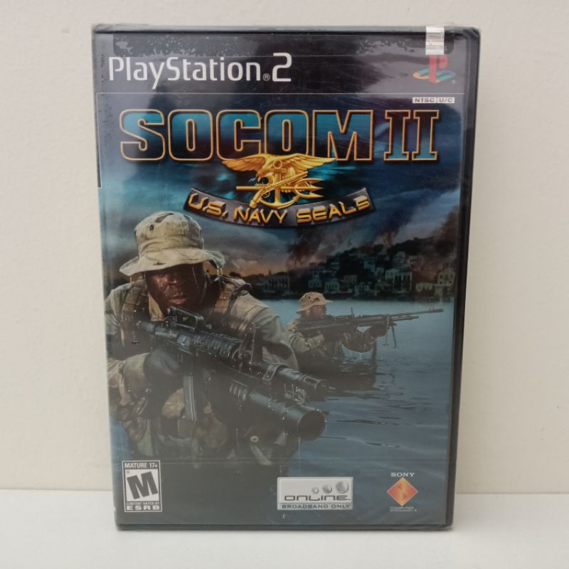 Ps2 Game Socom 2 US Navy Seales (New Factory Sealed) | Shopee Singapore