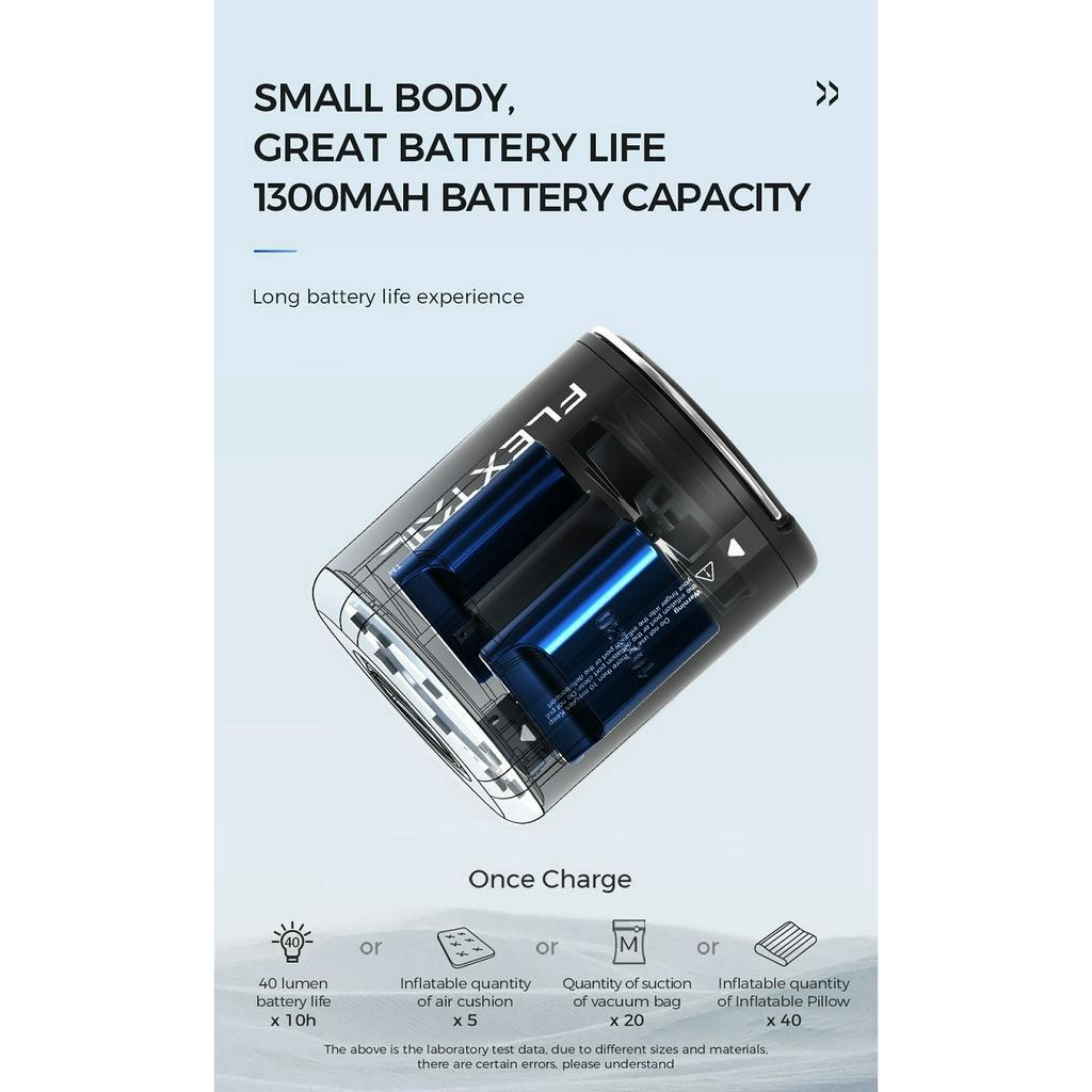 OUTSKIRT Ultra-Mini Air Pump, Portable Inflatable Pump With