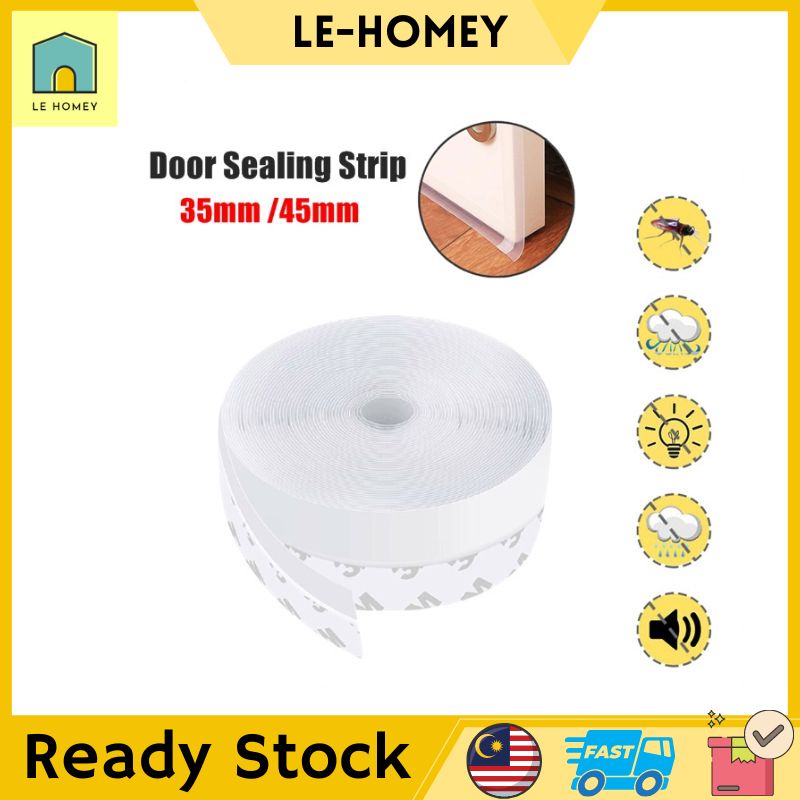 LH Silicone Seal Strip Door Strip Bottom for Doors Silicone Sealing