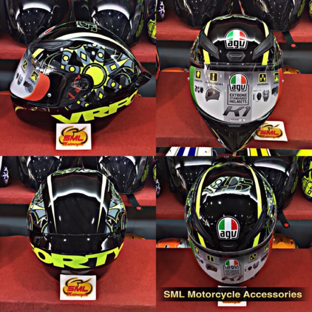 AGV K1 Flavum 46 [Full Face Helmet] | Shopee Singapore