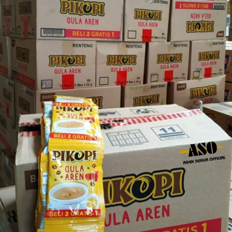 PIKOPI GULA AREN ( isi 15 sachet ) produk dari kopi kapal api ( RENCENG ) - Gambar 3