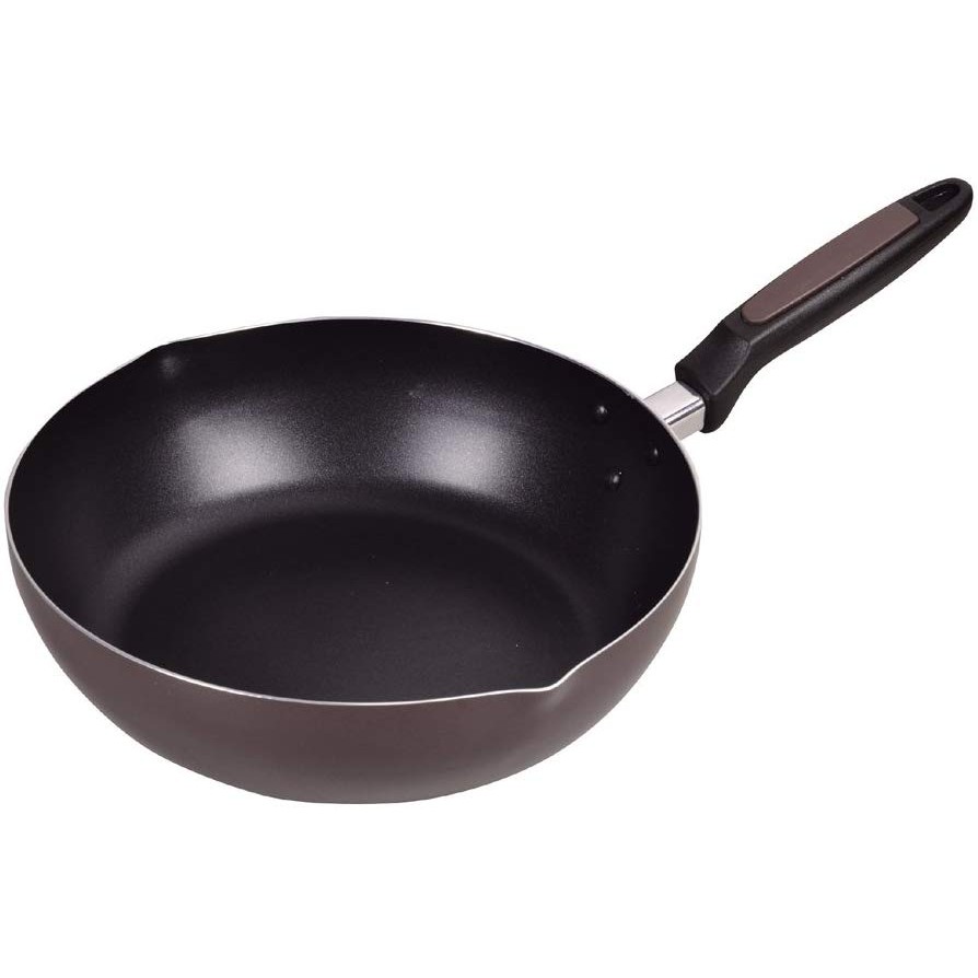 Pearl Life 28cm Non Stick Wok Pan with Handle / Induction Compatible ...