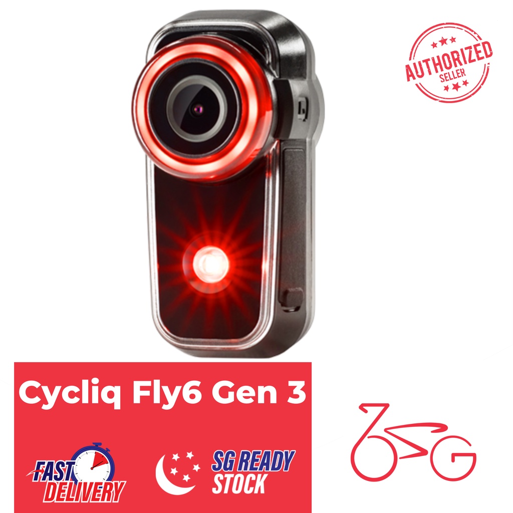 Cycliq fly 6 2024 rear camera light