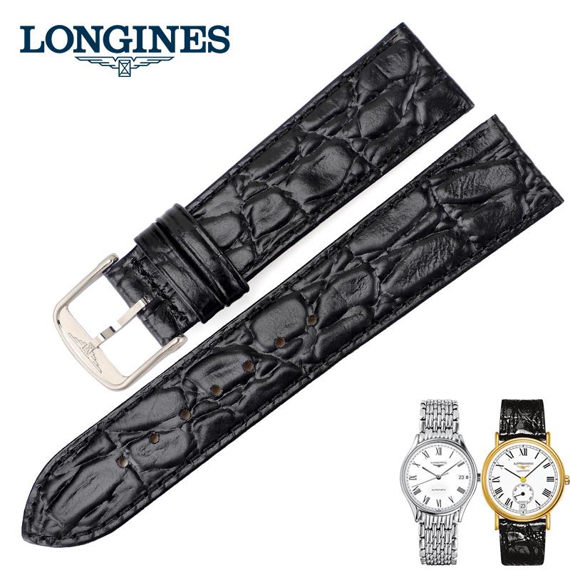 Original Longines Jialan strap leather men and women 13 18 20mm