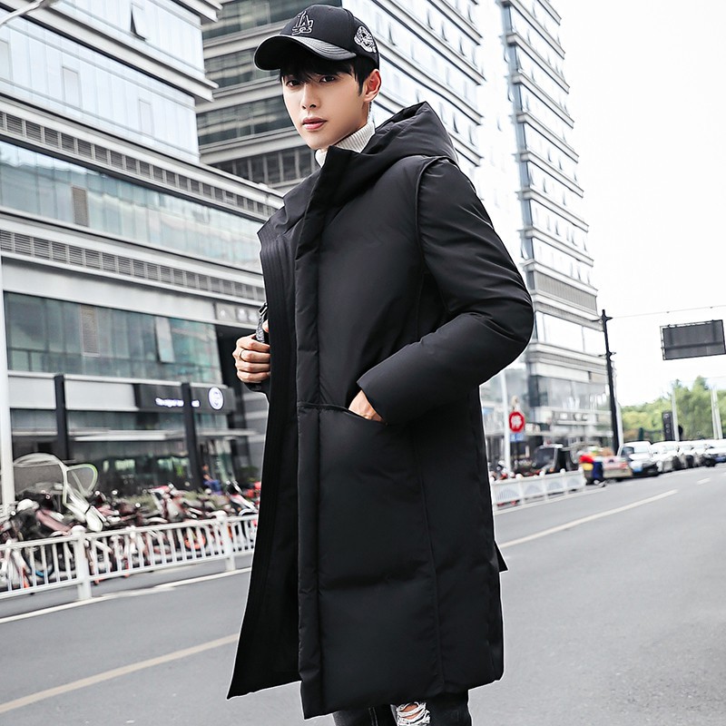 Mens down hot sale winter coat