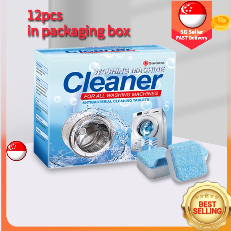 12pcs/box Washing Machine Cleaning Tablets Effective Water Tank