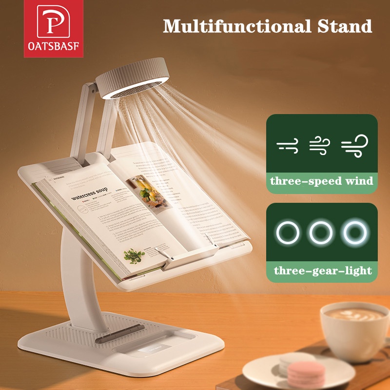 OATSBASF Reading Desk Ergonomic Laptop Stand Computer Holder Multi