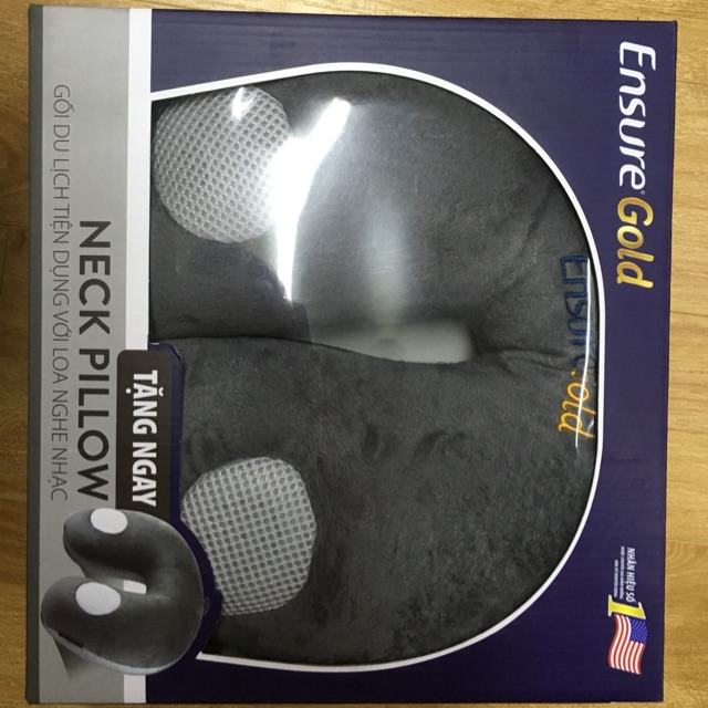 Ensure travel pillow with speakers and headphones Shopee Singapore