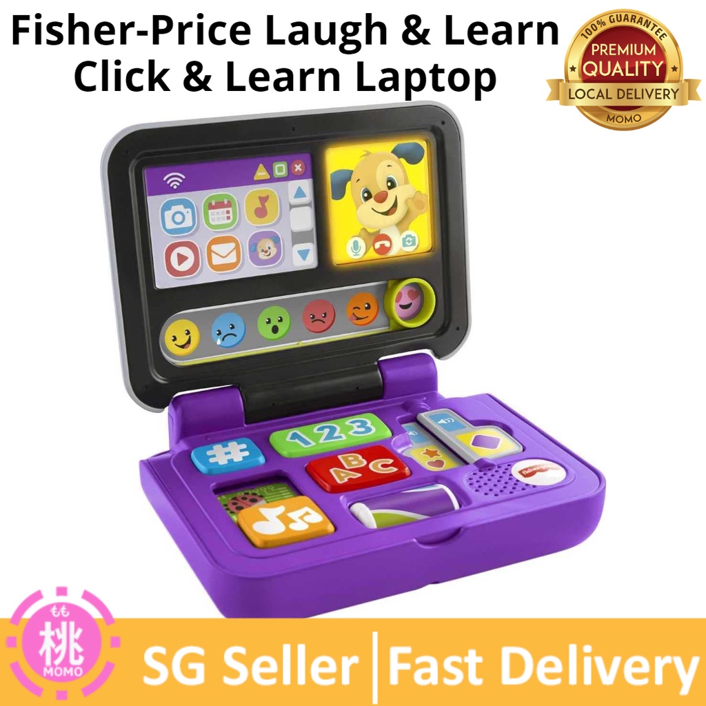 Fisher Price Laugh & Learn Click & Learn Laptop | Shopee Singapore
