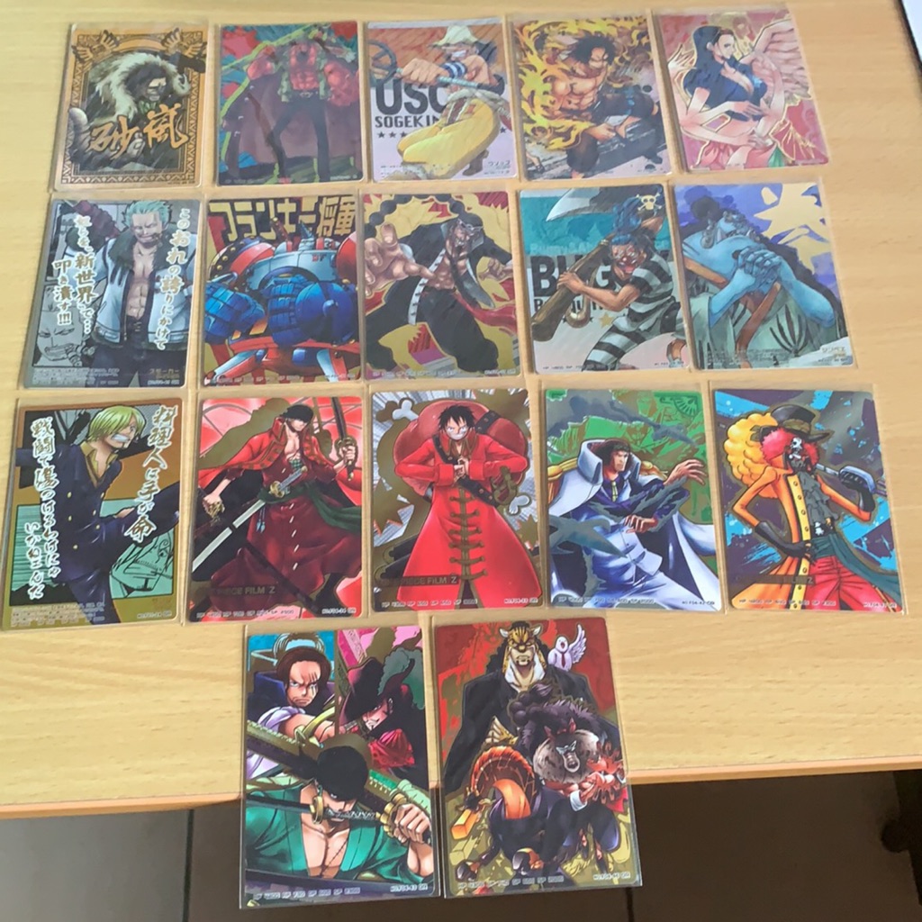 CLEARANCE One piece ARcarddass formation foil cards rare | Shopee