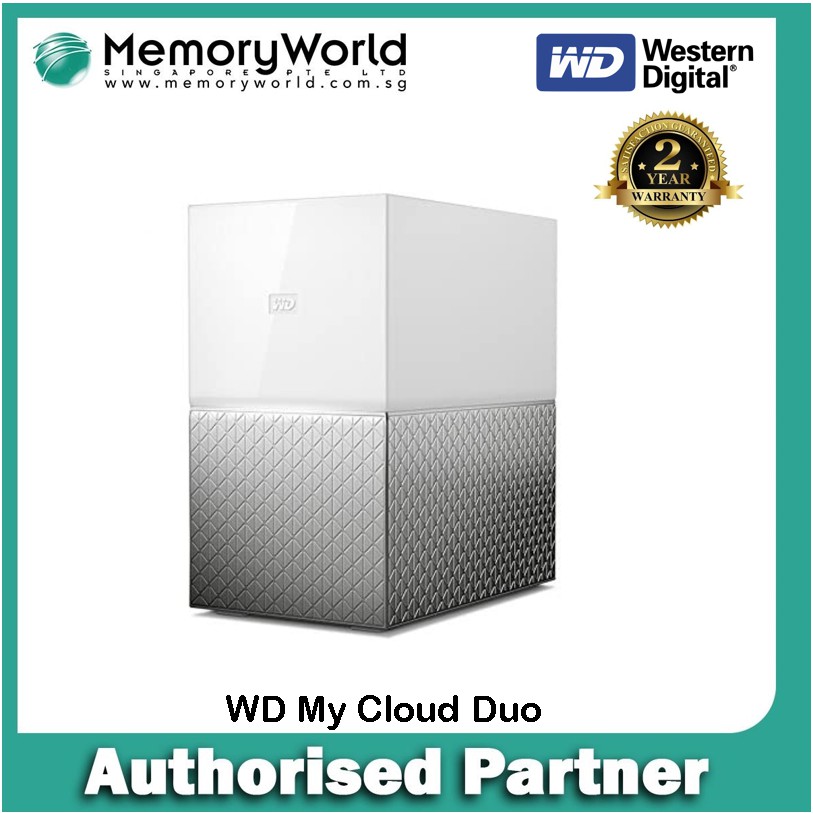 WD My Cloud Home Duo 20TB 2-Bay Personal Cloud