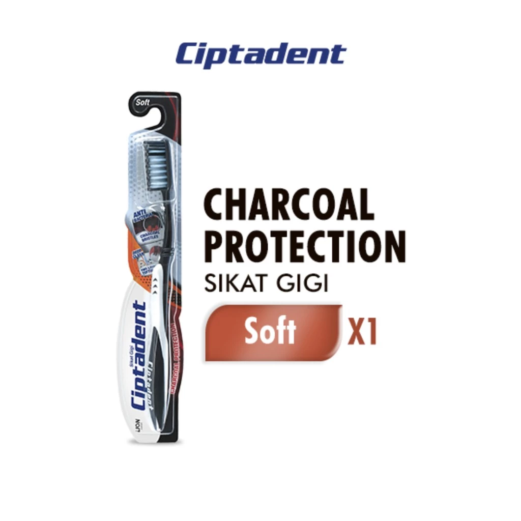 Ciptadent Toothbrush Charcoal Protection - Gambar 4