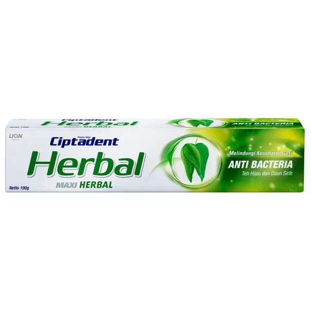 Ciptadent Pasta Gigi Maxi Herbal Tube 190 gr x2 - Gambar 3
